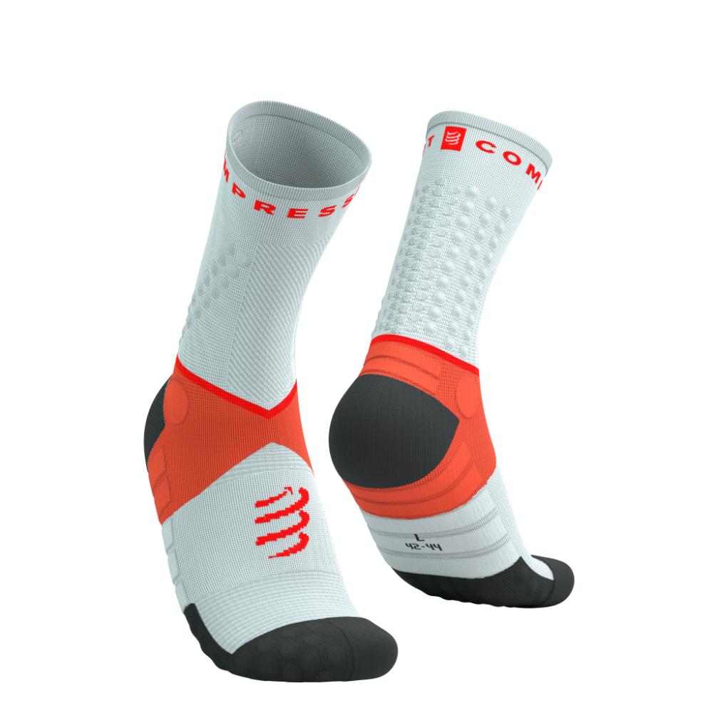 Image Compressport Ultra Trail Socks V2.0 Unisexe VIOLET GRIS/LYS TIGRÉ T4