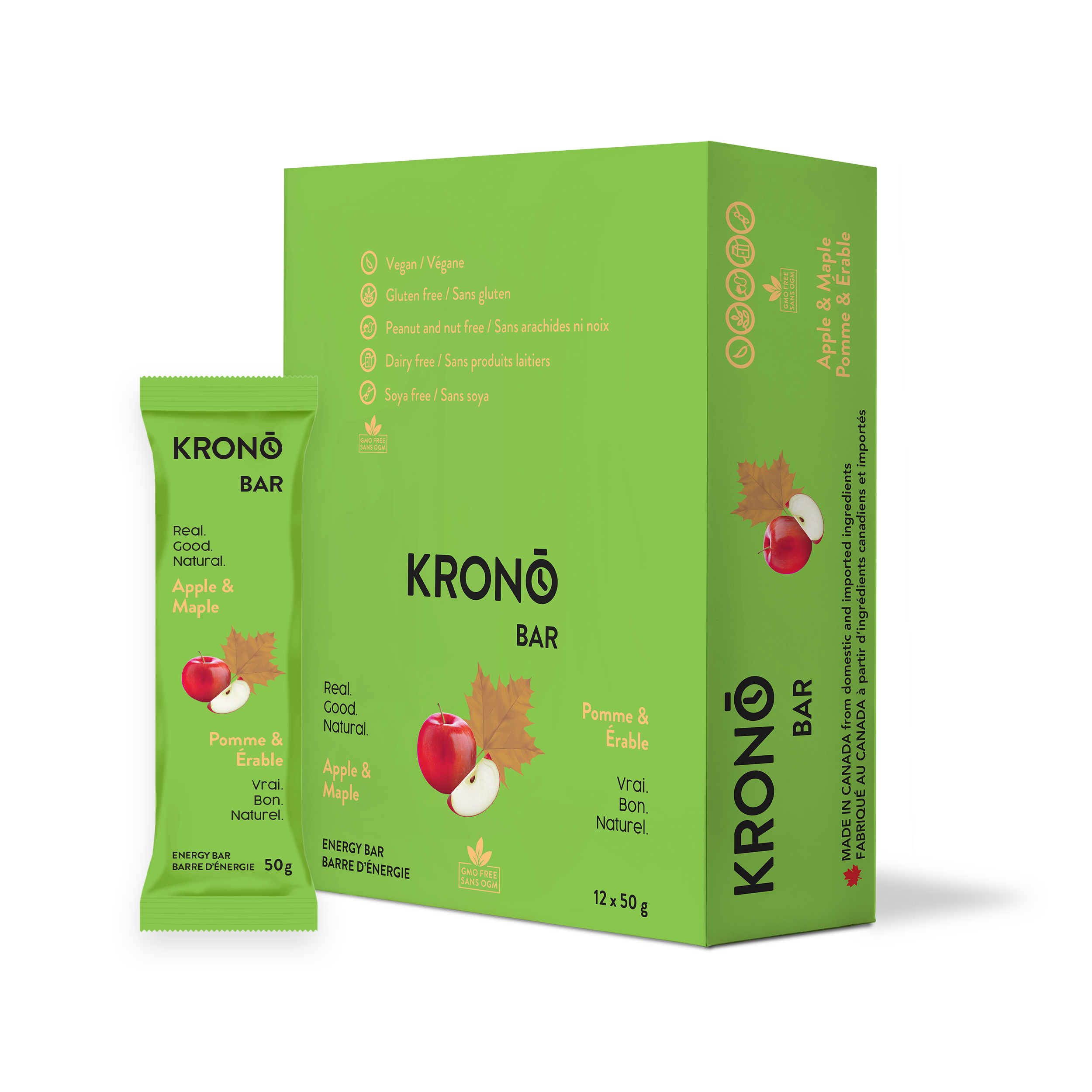 Image KRONO Energy Bar Maple-Apple
