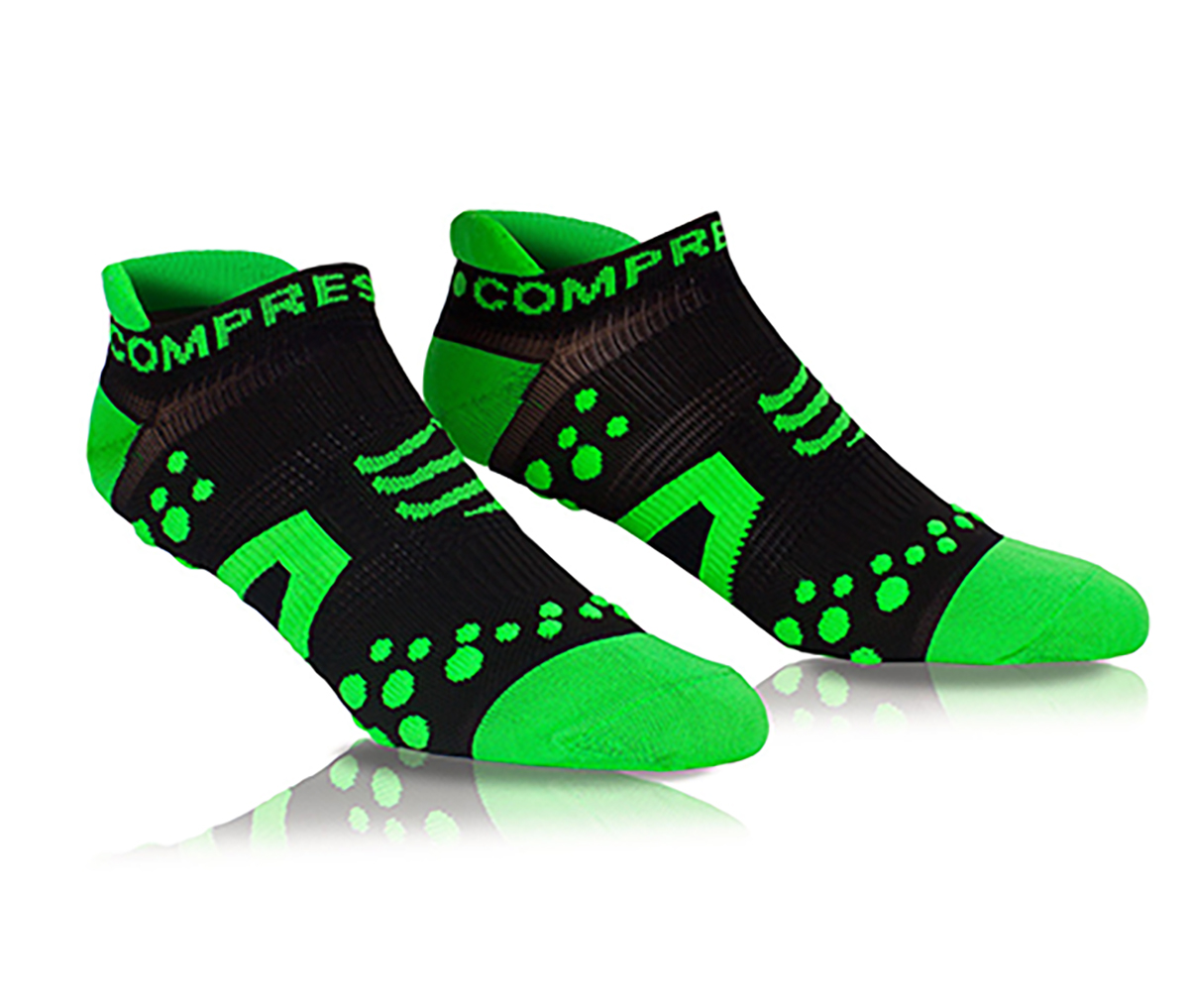 Image Lo run socks, black and green, T5