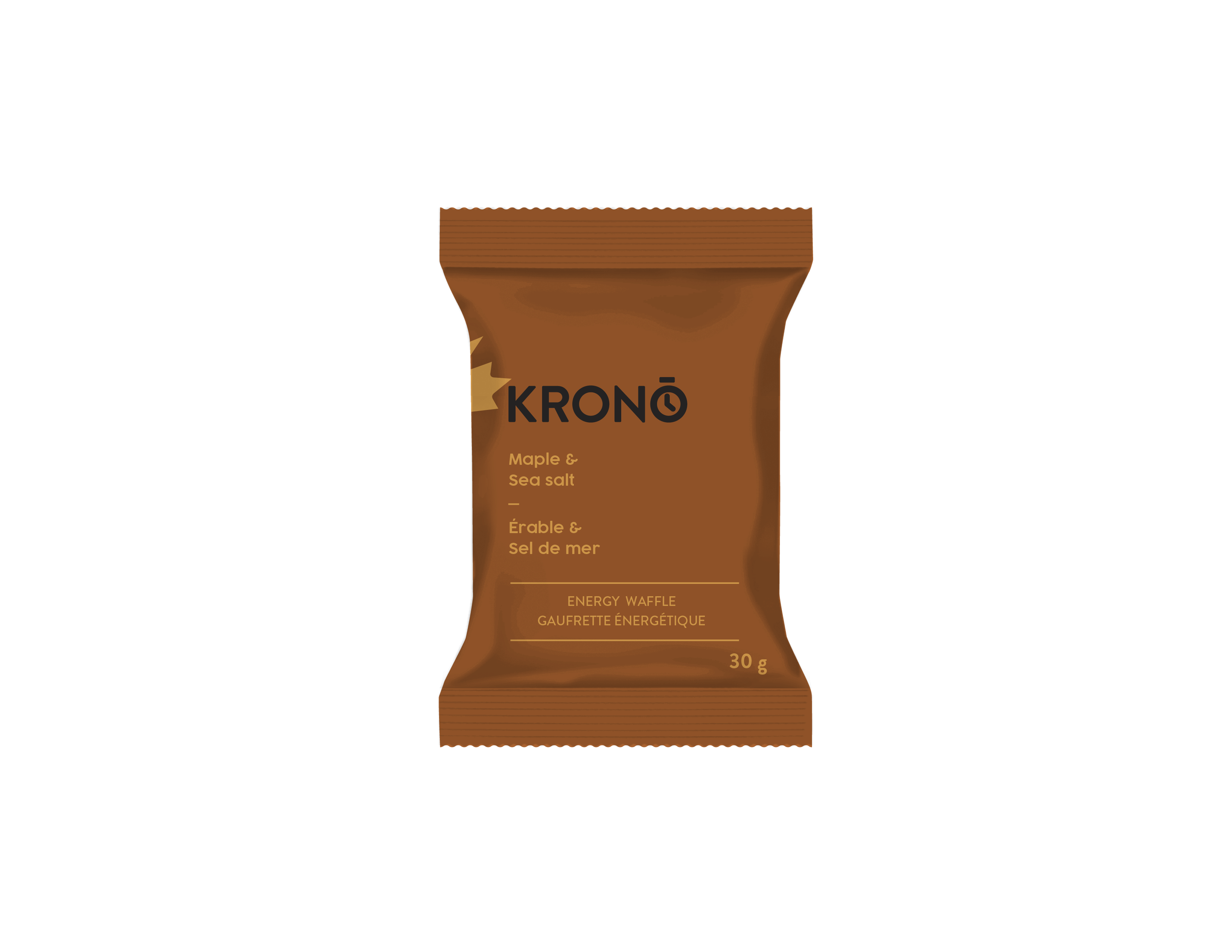 Image KRONO Gaufrette énergétique stroopwafel ÉRABLE